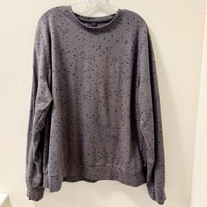 Z by Zella Men’s Sweatshirt - XL - Gray Speckle Pattern